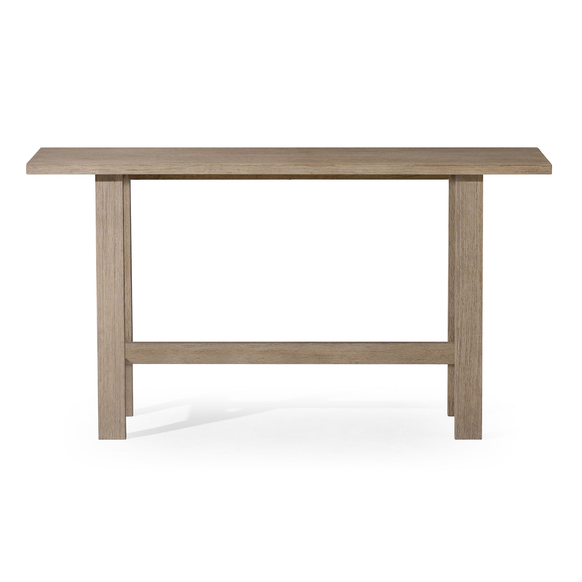 Hera Modern Wooden Console Table in Weathered Grey Finish